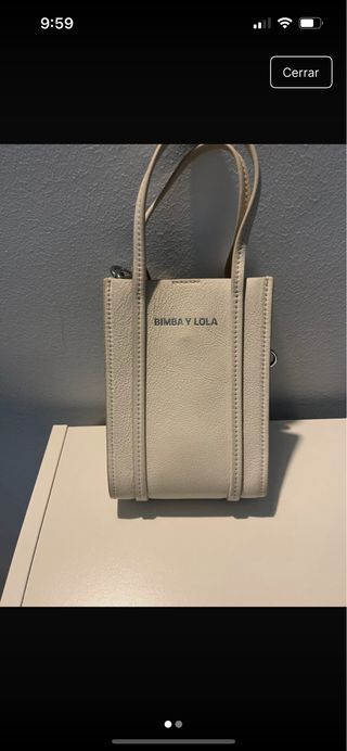 Bolso Bimba y Lola Beige (color piedra)