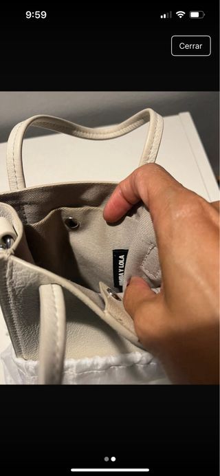 Bolso Bimba y Lola Beige (color piedra)