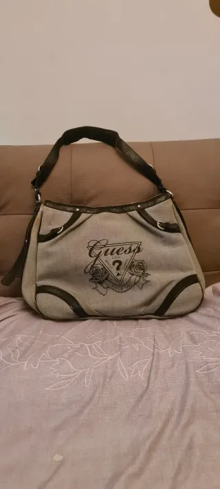 Borsa Guess Grigia e Nera