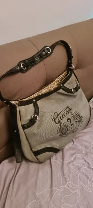 Borsa Guess Grigia e Nera