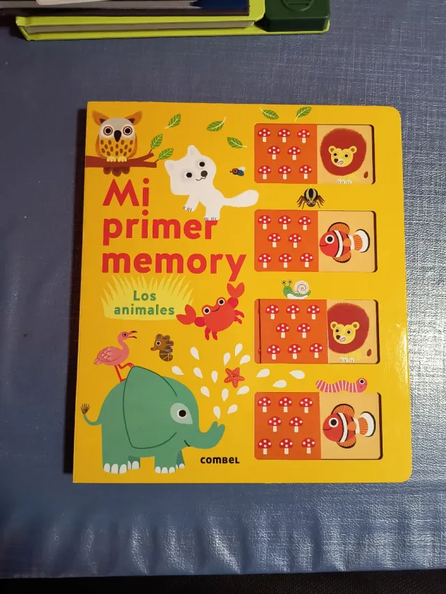Libro Mi primer memory. Los animales