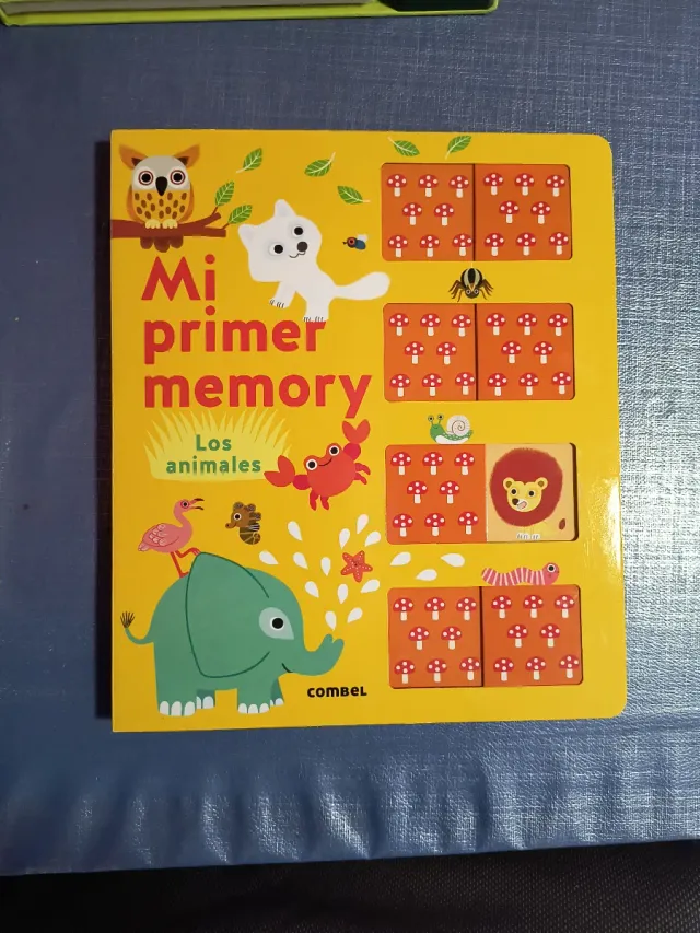 Libro Mi primer memory. Los animales