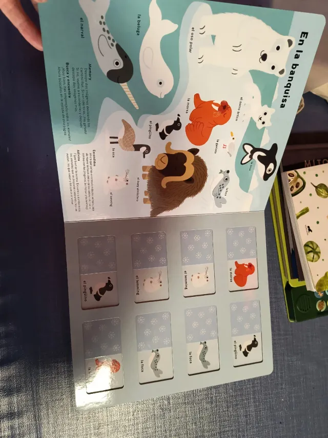 Libro Mi primer memory. Los animales