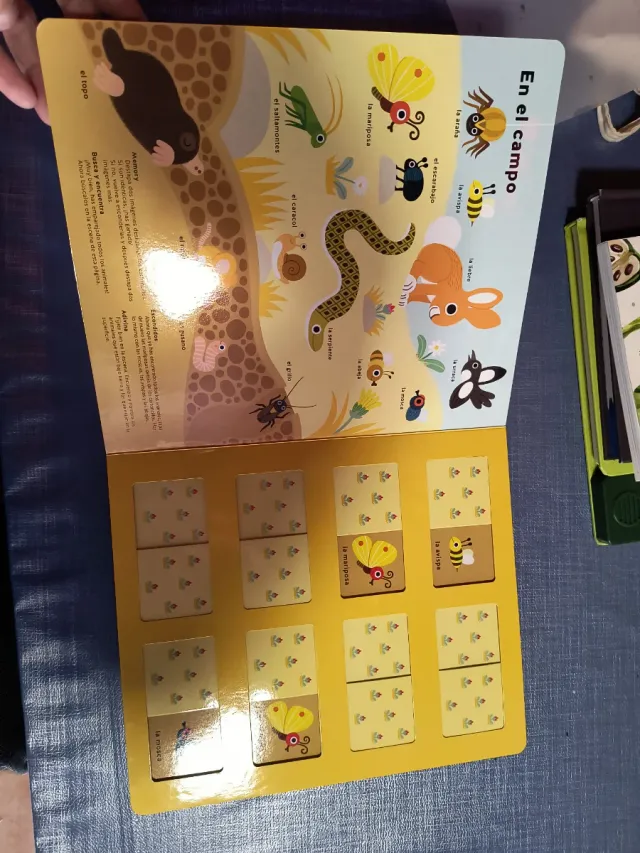 Libro Mi primer memory. Los animales