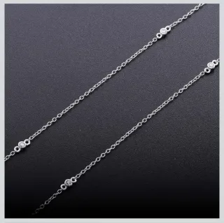 Collar Plata 925 Messika con Circonitas