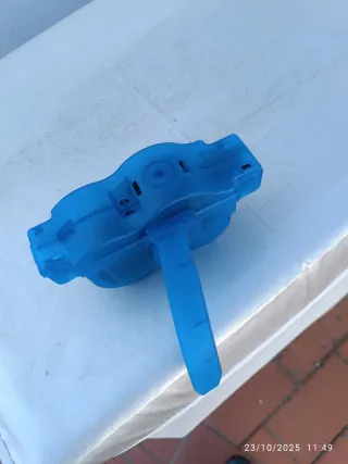 Limpiacadenas para bicicleta azul