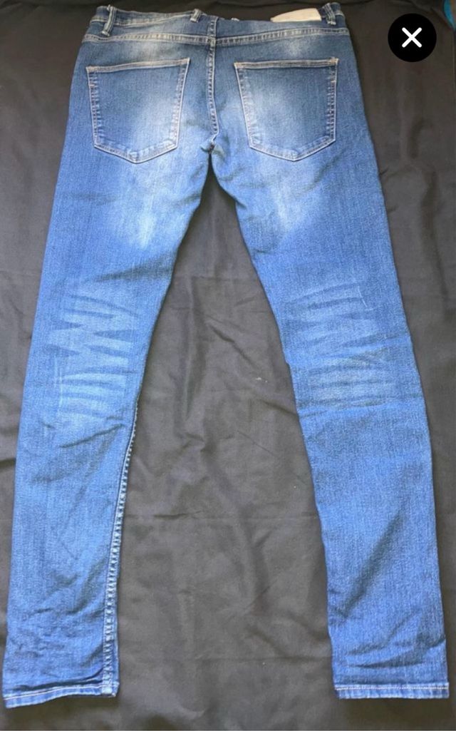 Pantalones vaqueros azul marino T.40/M Lefties