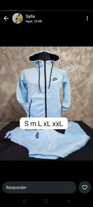 Chándal Nike Tech Azul Talla XXL