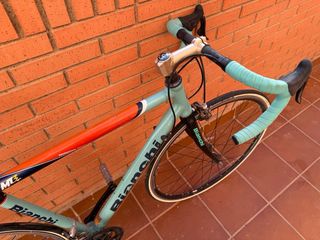 Bicicleta Bianchi Vintage Celeste