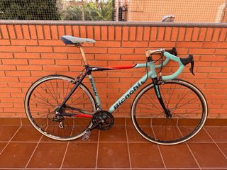 Bicicleta Bianchi Vintage Celeste