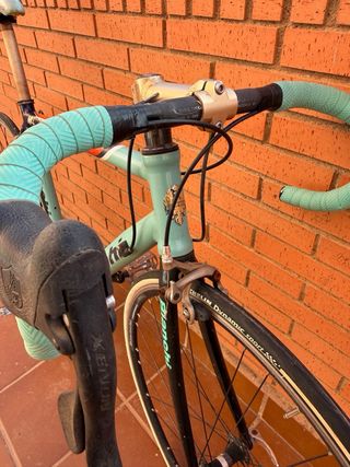Bicicleta Bianchi Vintage Celeste