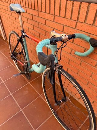 Bicicleta Bianchi Vintage Celeste