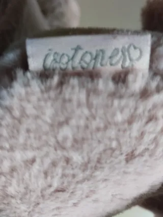 Zapatillas de casa Isotoner rosas y grises