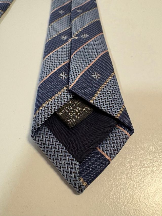 Corbata Olimpo Rayas Azul
