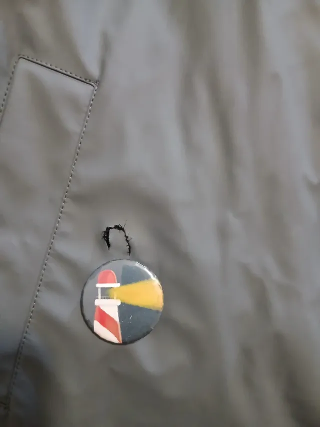 Abrigo SCALPERS verde con capucha