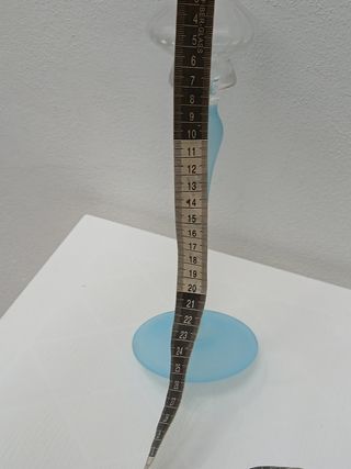 Portacandele vintage vetro made in Italy