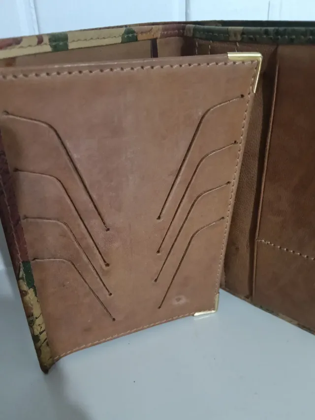 Portafoglio in pelle vintage