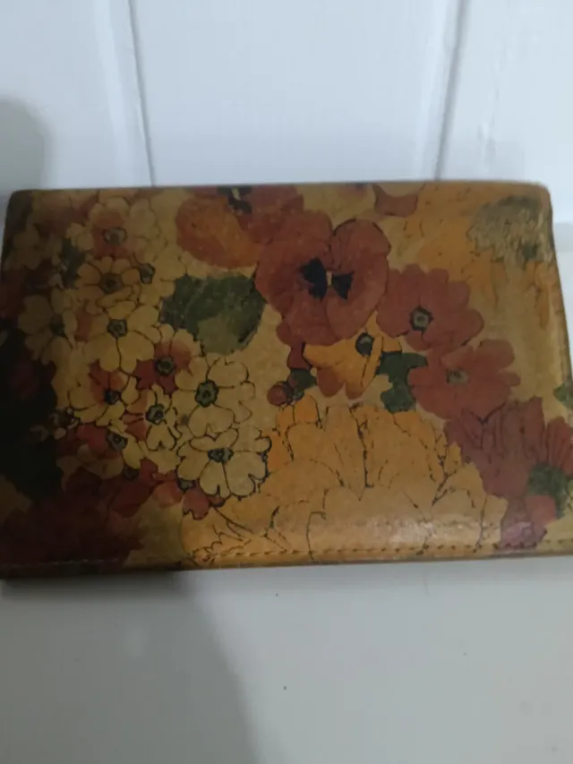 Portafoglio in pelle vintage