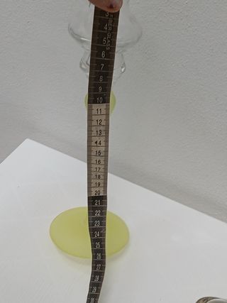 Portacandele vintage vetro made in italy