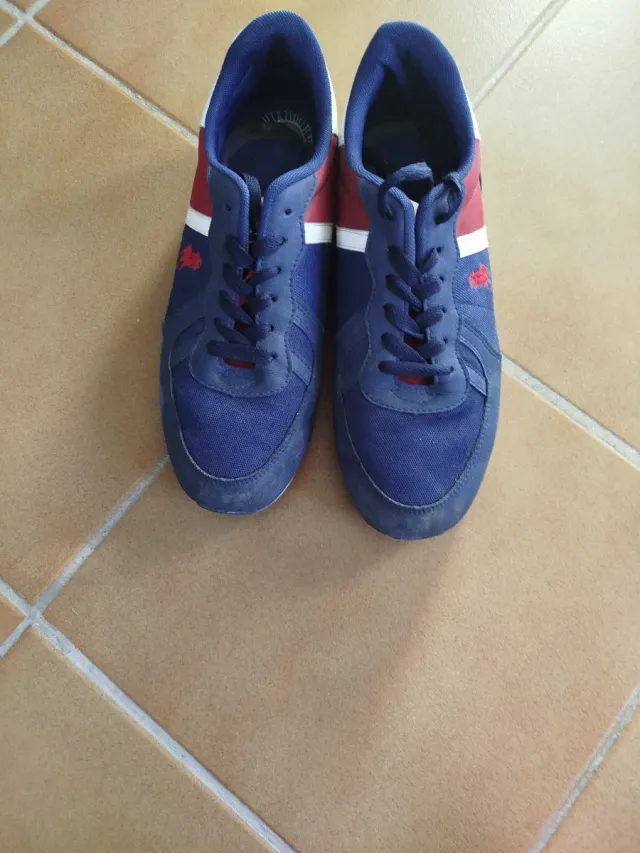 Zapatillas Polo Ralph Lauren Azul/Rojo