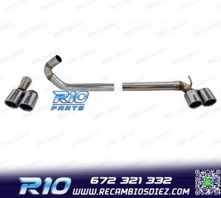 KIT ESCAPE BMW F30 F31 LOOK M3 COLAS DOBLES AMBOS LADOS