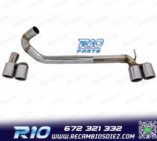 KIT ESCAPE BMW F30 F31 LOOK M3 COLAS DOBLES AMBOS LADOS