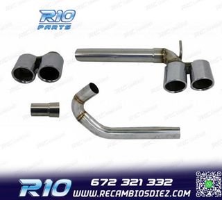 KIT ESCAPE BMW F30 F31 LOOK M3 COLAS DOBLES AMBOS LADOS