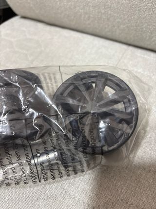 Set 5 Ruedas Silla Gaming Negras