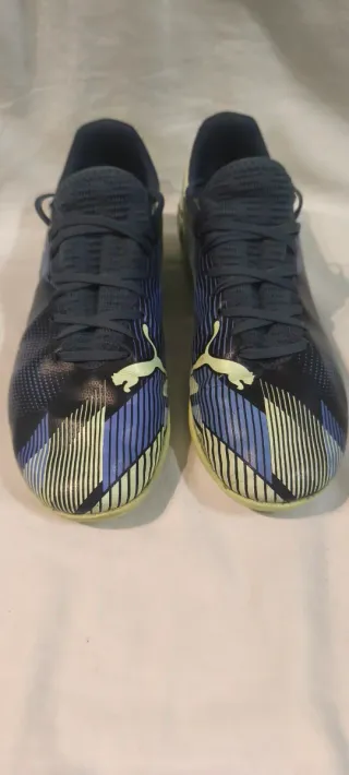 Zapatillas Puma Talla 38 Azul y Amarillo