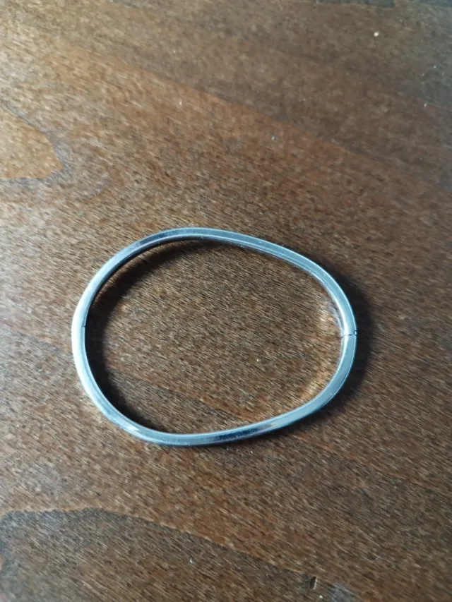 Bracciale rigido Furla argento forma uovo