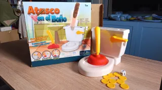 Juego de mesa Atasco en el Baño