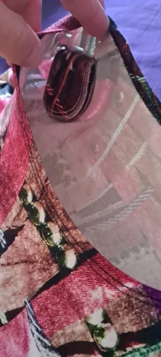 Camiseta mujer manga larga estampada