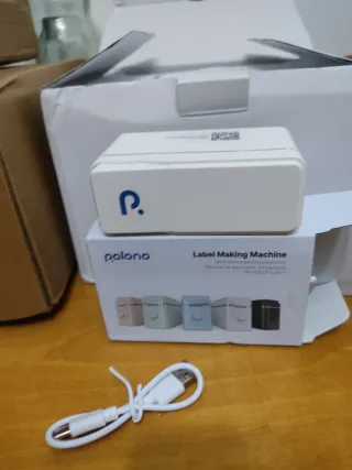 Impresora Térmica Portátil Rosa y blanca