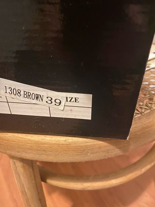 Botines azules gato talla 39