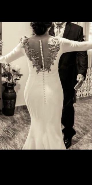 Vestido de Novia Blanco Talla Única