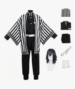 Disfraz Iguro Obanai Cosplay Talla Única