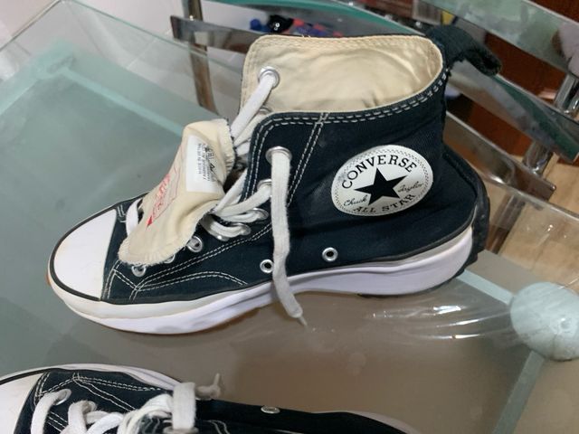 Zapatillas Converse Altas Negras y Blancas