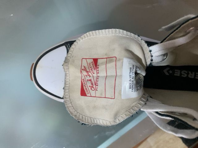 Zapatillas Converse Altas Negras y Blancas