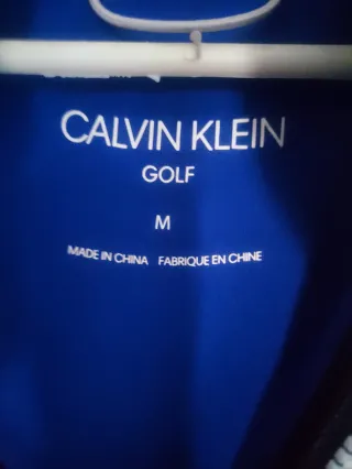 Sudadera Calvin Klein Golf Azul sin capucha