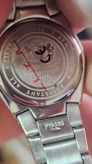 Reloj Festina Negro y Plateado