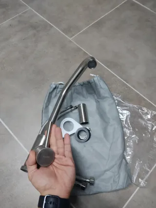 Grifo de cocina de acero inoxidable