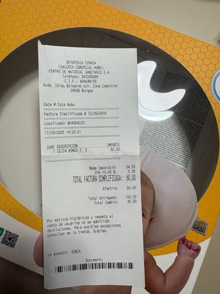 Cojín para bebé plagiocefalia y funda MIMOS