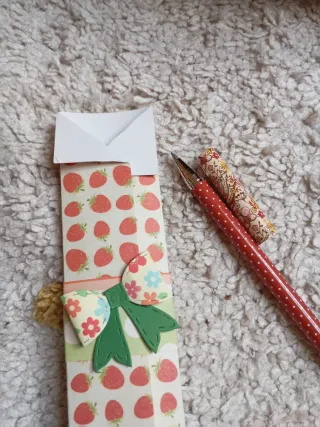 Funda para bolígrafo de fresas