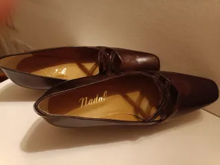 Zapatos de señora marrones