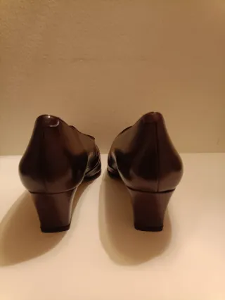 Zapatos de señora marrones