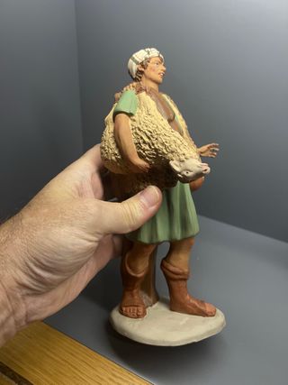 Figura de Belén. Hermanos Castells Barro. 23cm