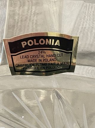 Frutero de Cristal Polonia