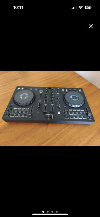 Pioneer DJ DDJ-FLX4 + Decksaver Negro