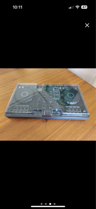 Pioneer DJ DDJ-FLX4 + Decksaver Negro