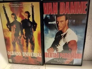 Lote 2 VHS Van Damme / separadas 3€